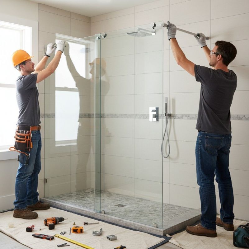 Contact About Glass Shower Door Installation